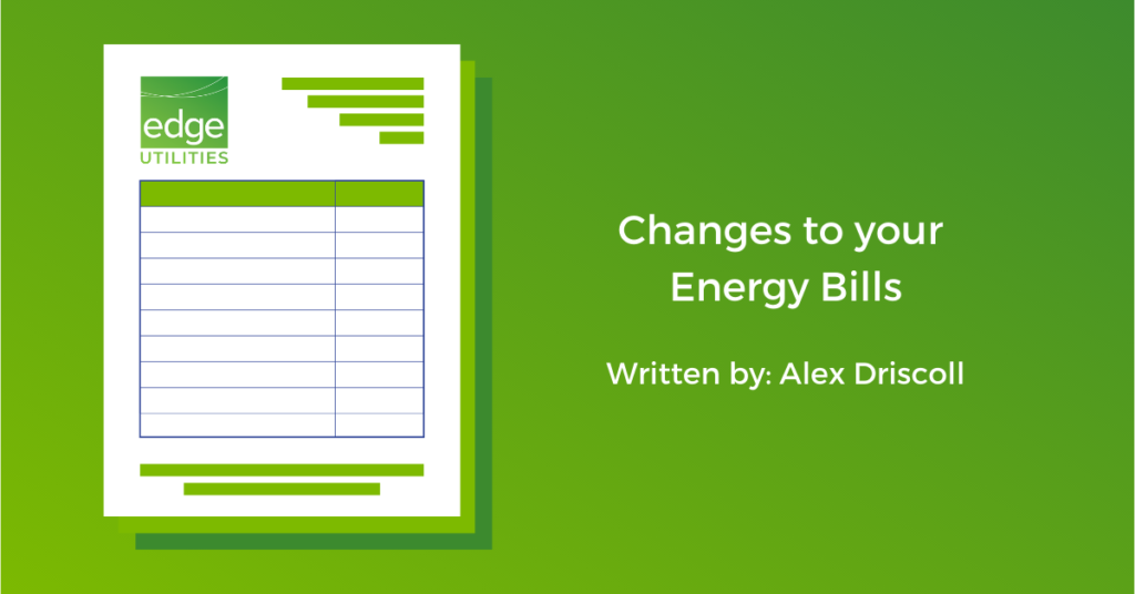 Changes to your Energy Bill